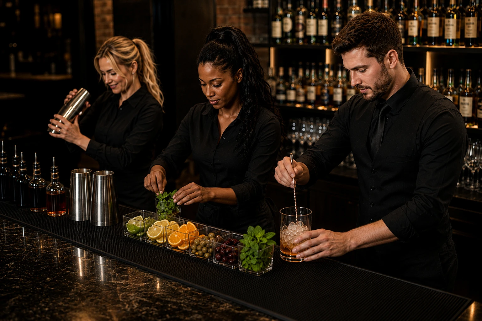 How Many Bartenders Do You Need for a Wedding?
